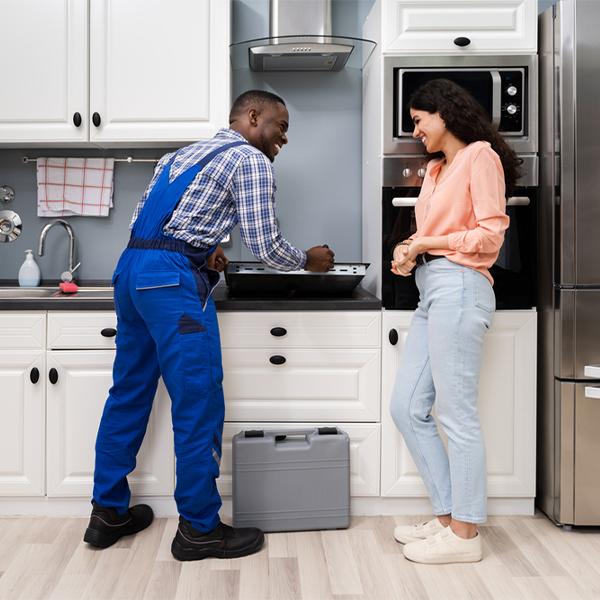 how long does it typically take to complete cooktop repair services in Warren County Kentucky